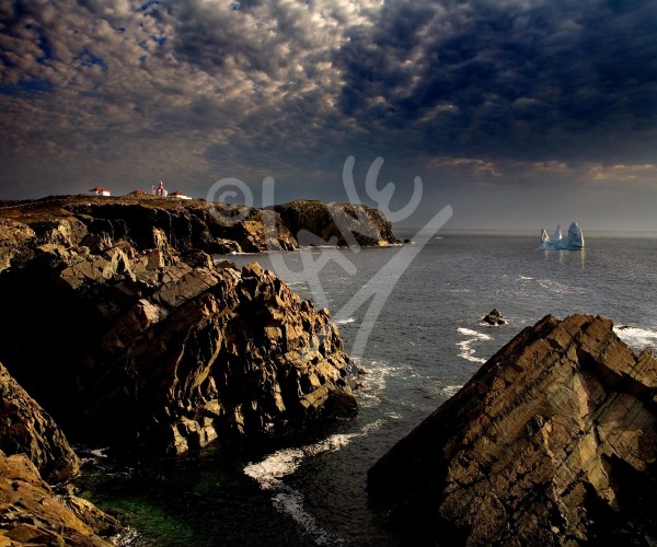 Bonavista, lighthouse & iceberg